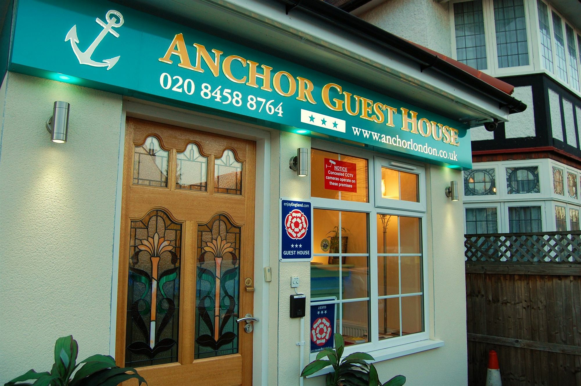לונדון Anchor Guest House מראה חיצוני תמונה